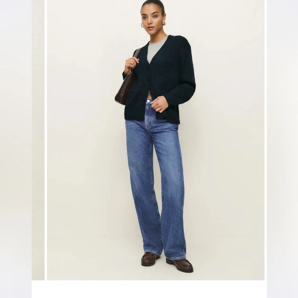 Reformation Lue
Boyfriend Cardigan Blue -
Size S - Picture 3 of 10